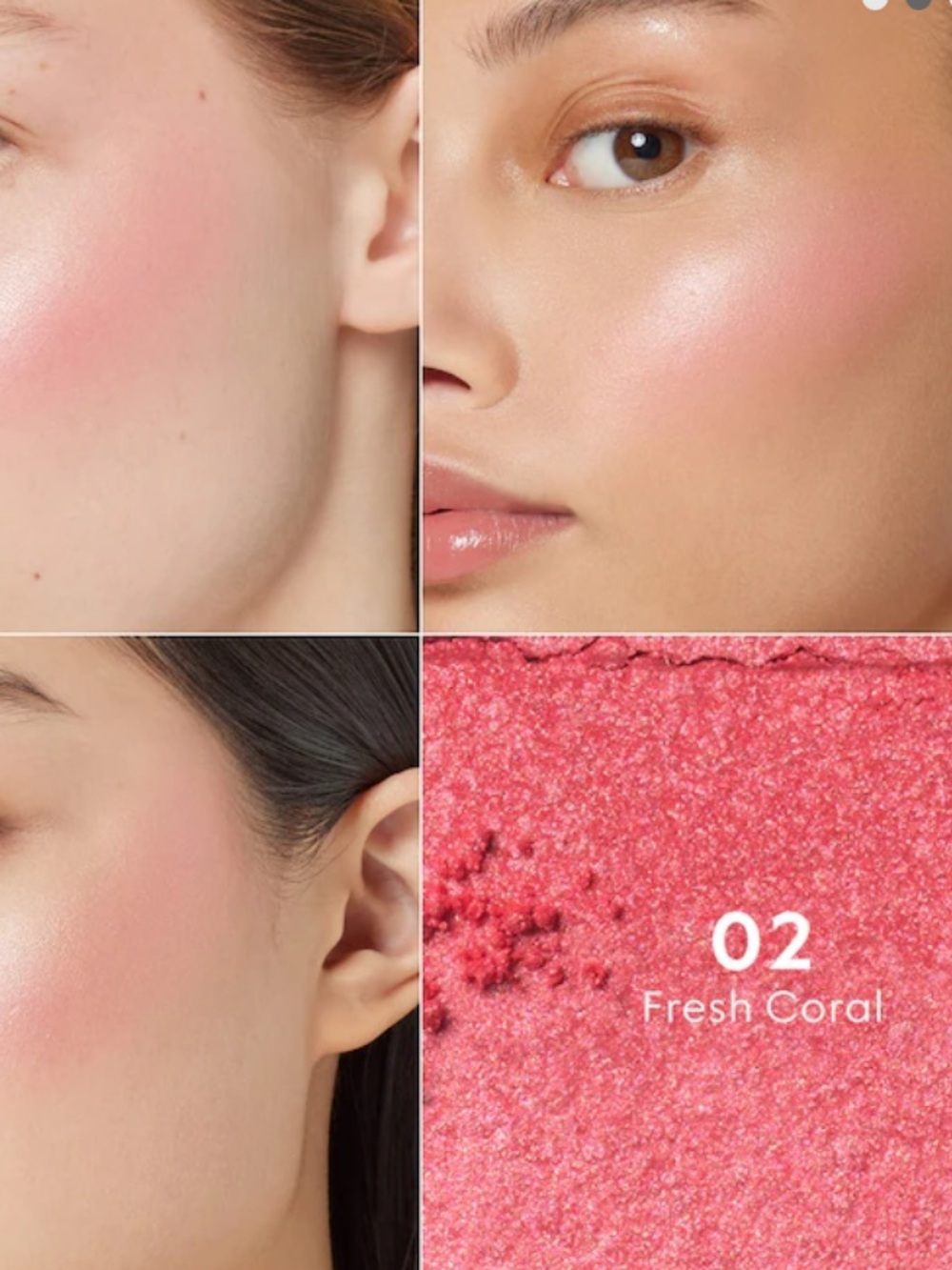 Gucci
Glow Dewy Powder Blush in 02 Fresh Coral - Picture 2 of 5